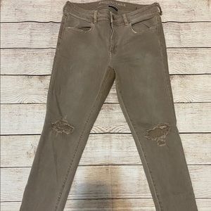 Jeggin Crop American Eagle Jeans